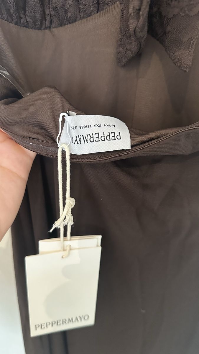 Kleider: Maxikleid von Peppermayo braun – Neu und originalverpackt aus Wetzikon ZH von leo_wf85 1