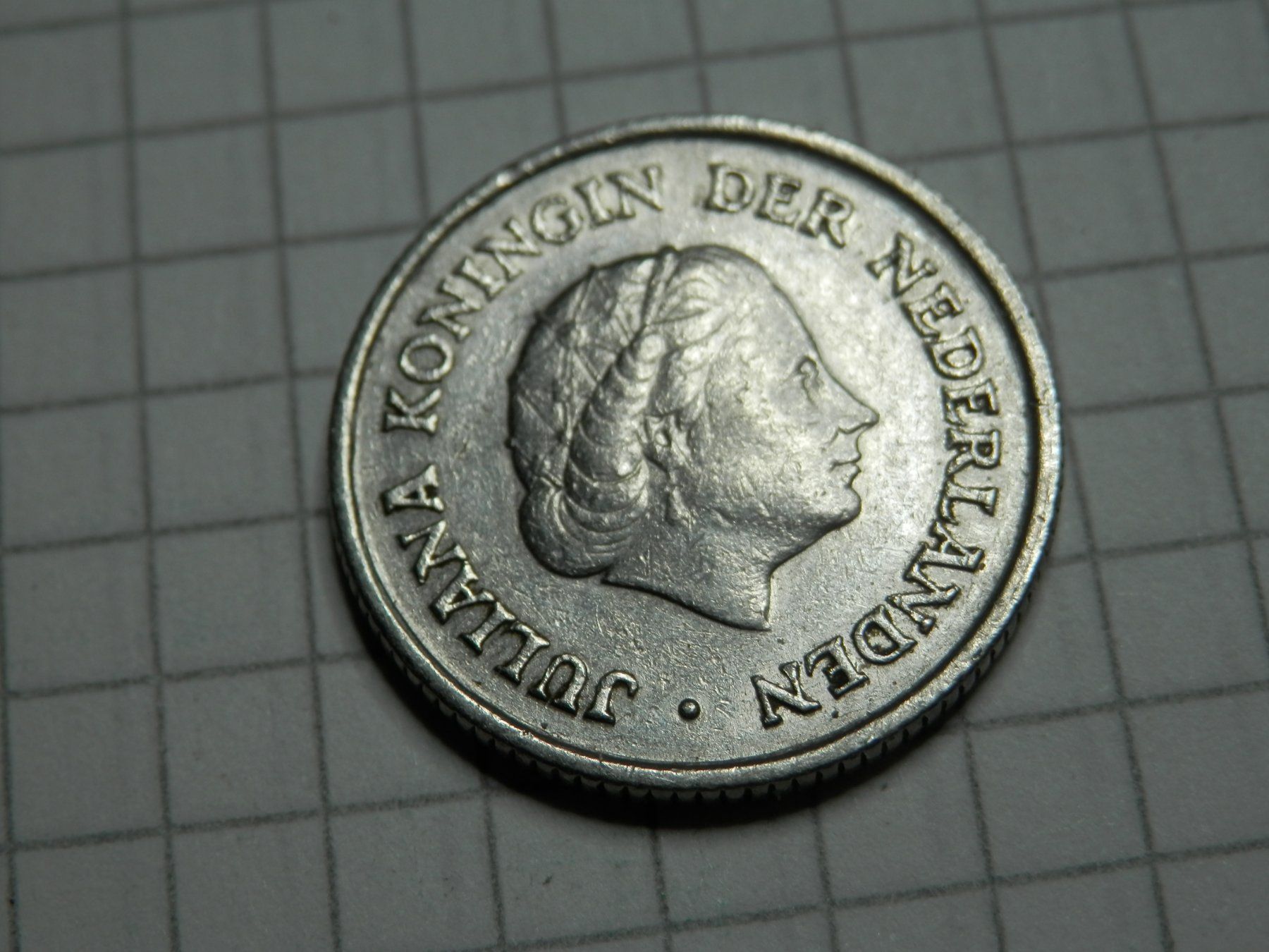 Alle Münzen: Niederlande 25 Cent, 1950 – Gebraucht aus Weiach von weiach81