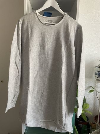 Herren Lang Pullover - Jack & Jones - Beige - Grösse L (AL)