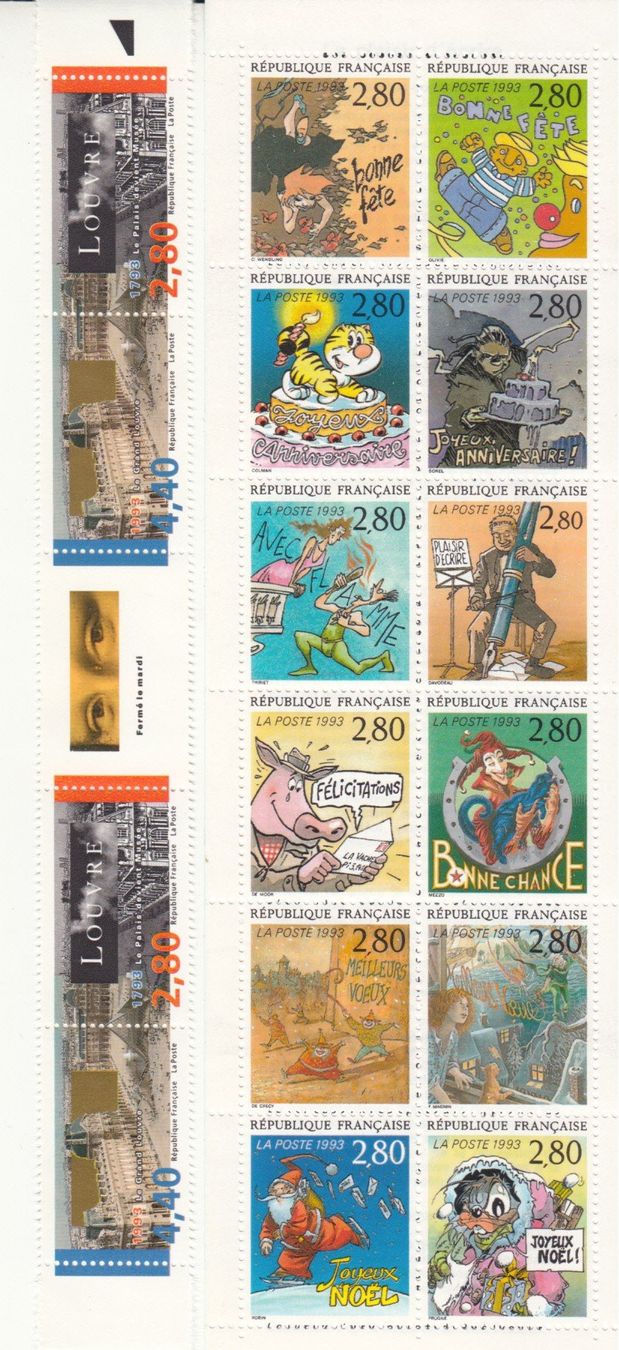 Tutti i francobolli: Frankreich 1993 postfrisch – Usato da Bürglen TG venduto da StampGraf 5