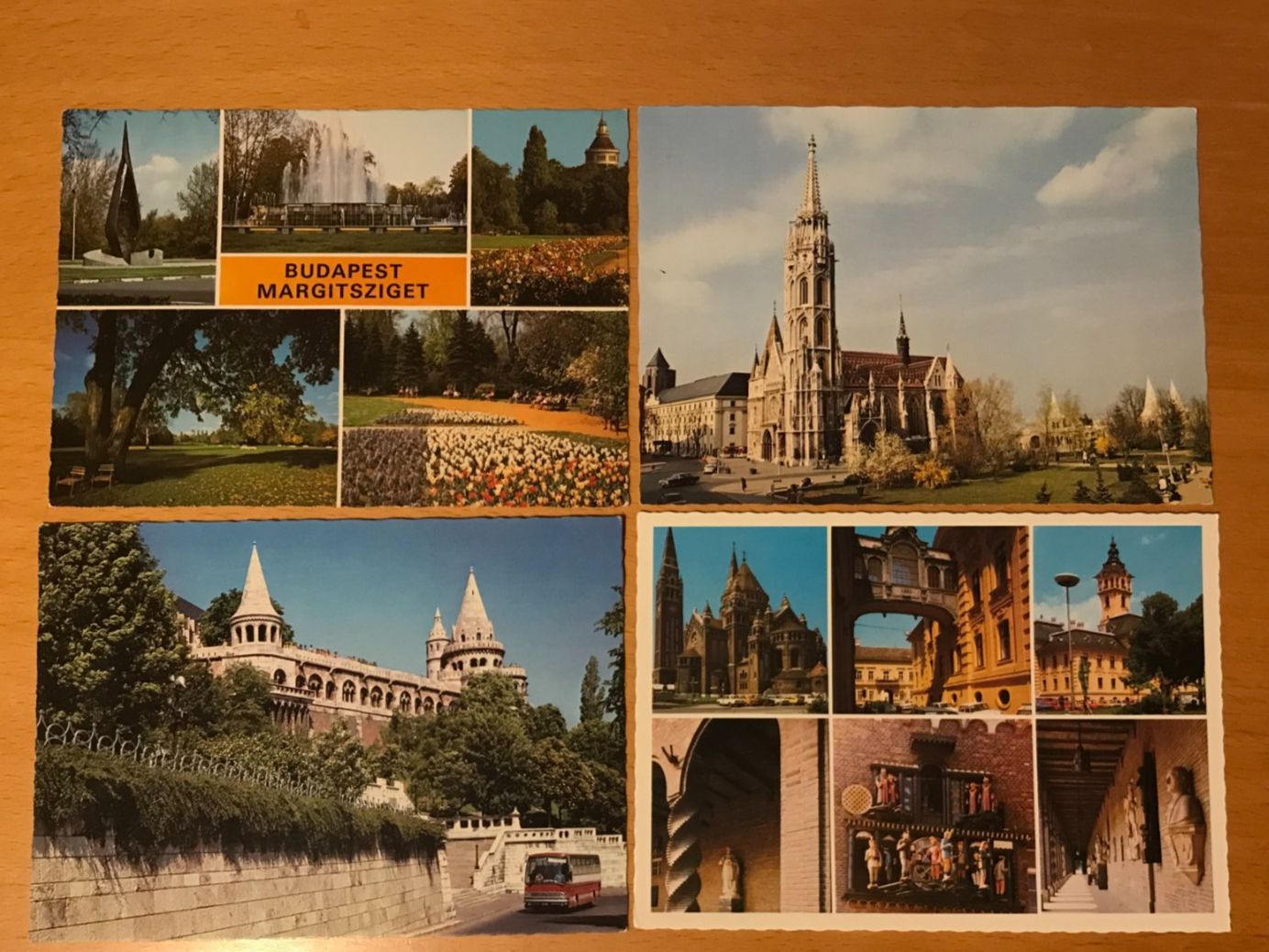 Cartoline postali: 4x Postkarten Budapest (Vintage) – Usato da Luzern venduto da mey_s13
