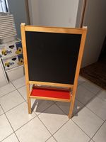 Kinder-Staffelei / Maltafel beidseitig – Kreide & Filzstifte