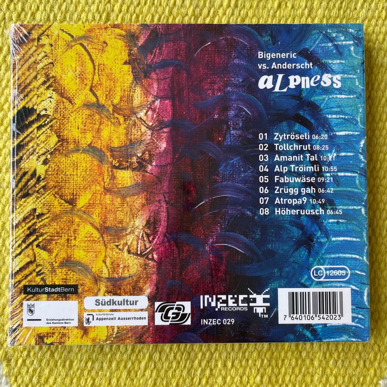 CDs: ANDERSCHT&BIGENERIC-(NEU) APLNESS (DIGIPACK) – Neu und originalverpackt aus Rorschacherberg von CD-Roli 1