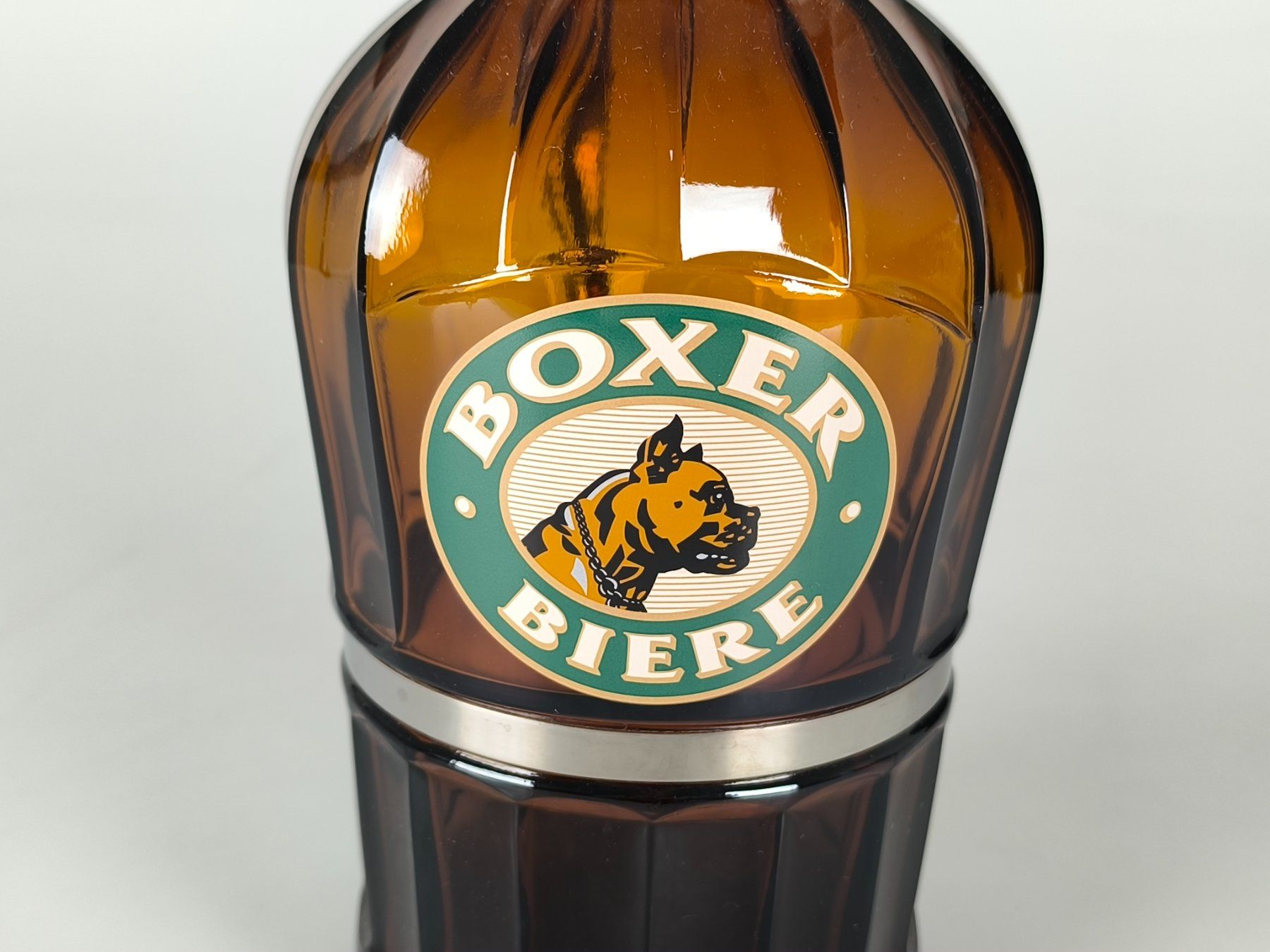 Bottiglie: 2er Set 2L Biersiphons: Boxer Bière & Baarer Bier – Nuovo (secondo la descrizione) da Rüti ZH venduto da Restwert_Rueti_ZH