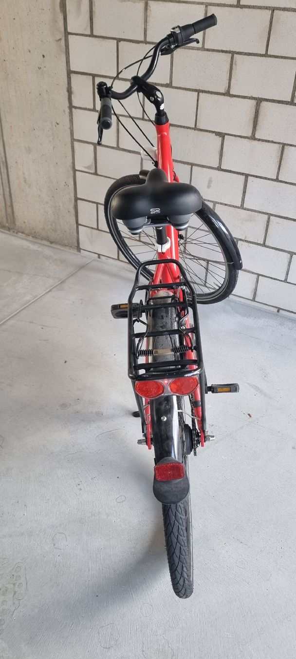 Biciclette: Damenfahrrad rot – Usato da Luzern venduto da WeekendWarrior_DQ.1 1