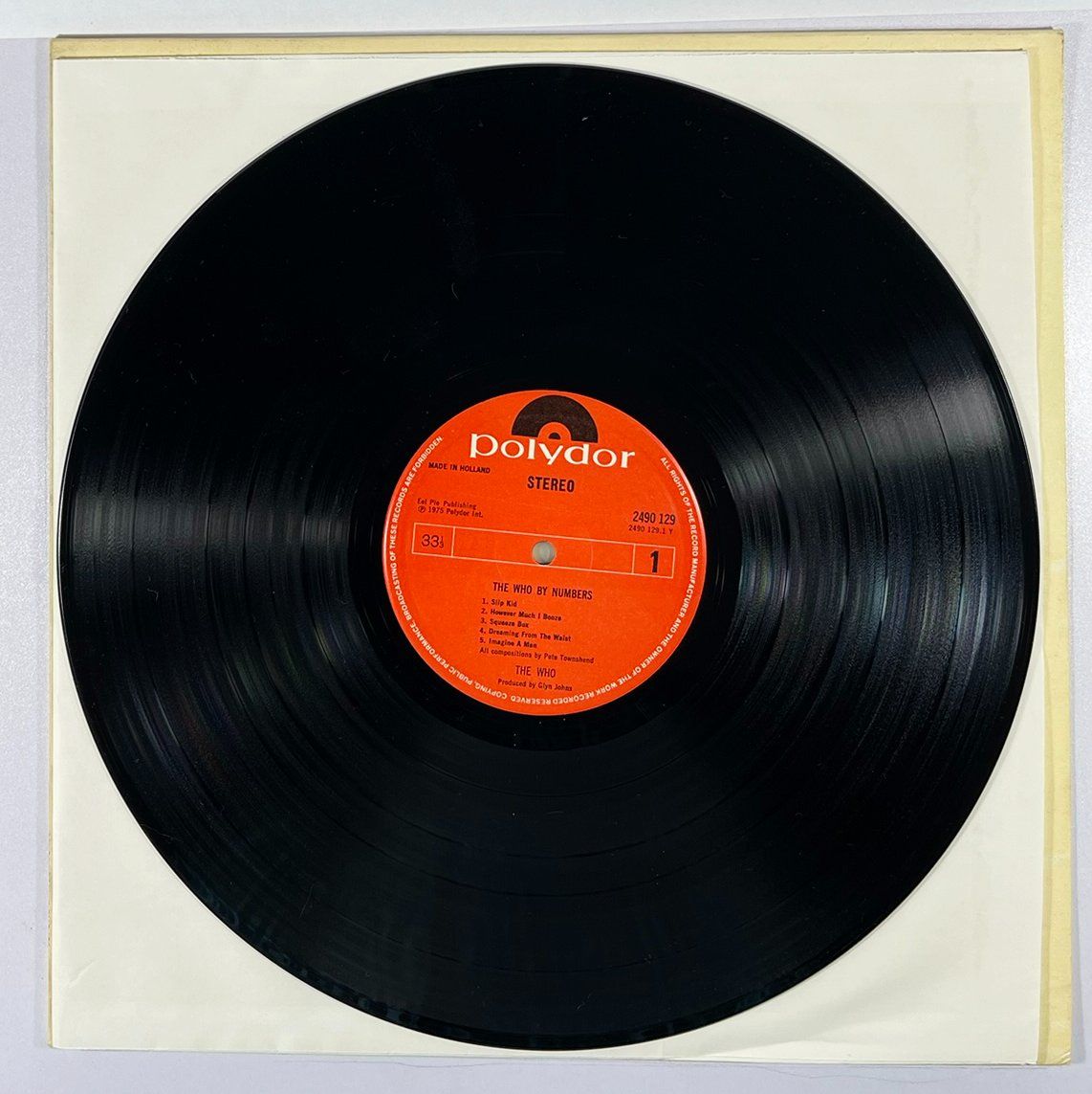Dischi in vinile: LP: THE WHO - By Numbers (1970) – Usato da Frenkendorf venduto da Yard-Sale-2000 2