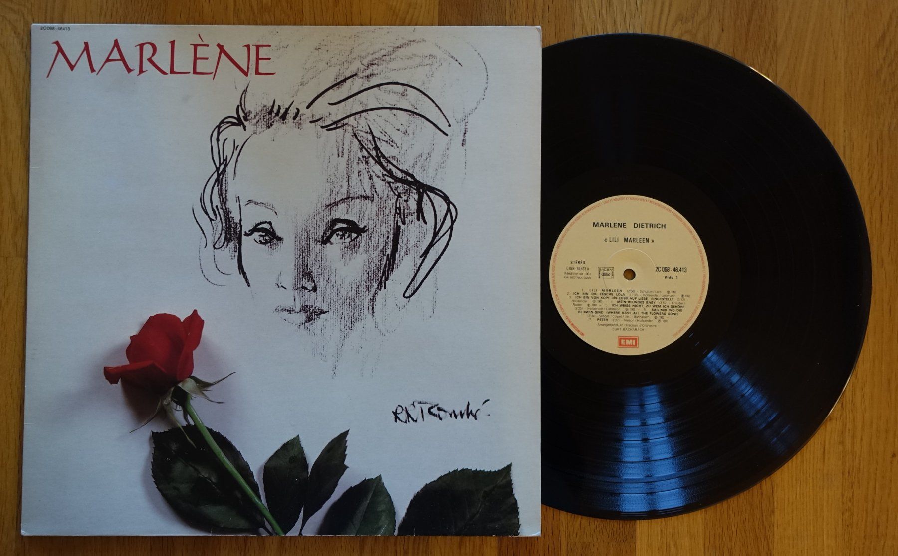 Dischi in vinile: Marlene Dietrich – Marlène - MAXI - T – Usato da Sessa venduto da discoverymedia