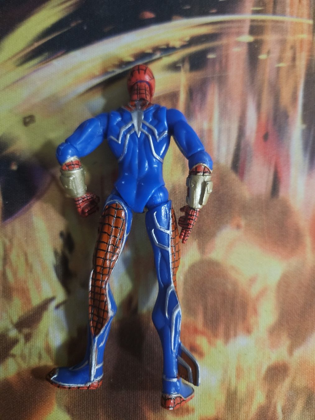 Giocattoli: Spider-Man Actionfigur, blau-rot, gebraucht - ein Muss! – Usato da Liestal venduto da CrystalCardToyShop 1