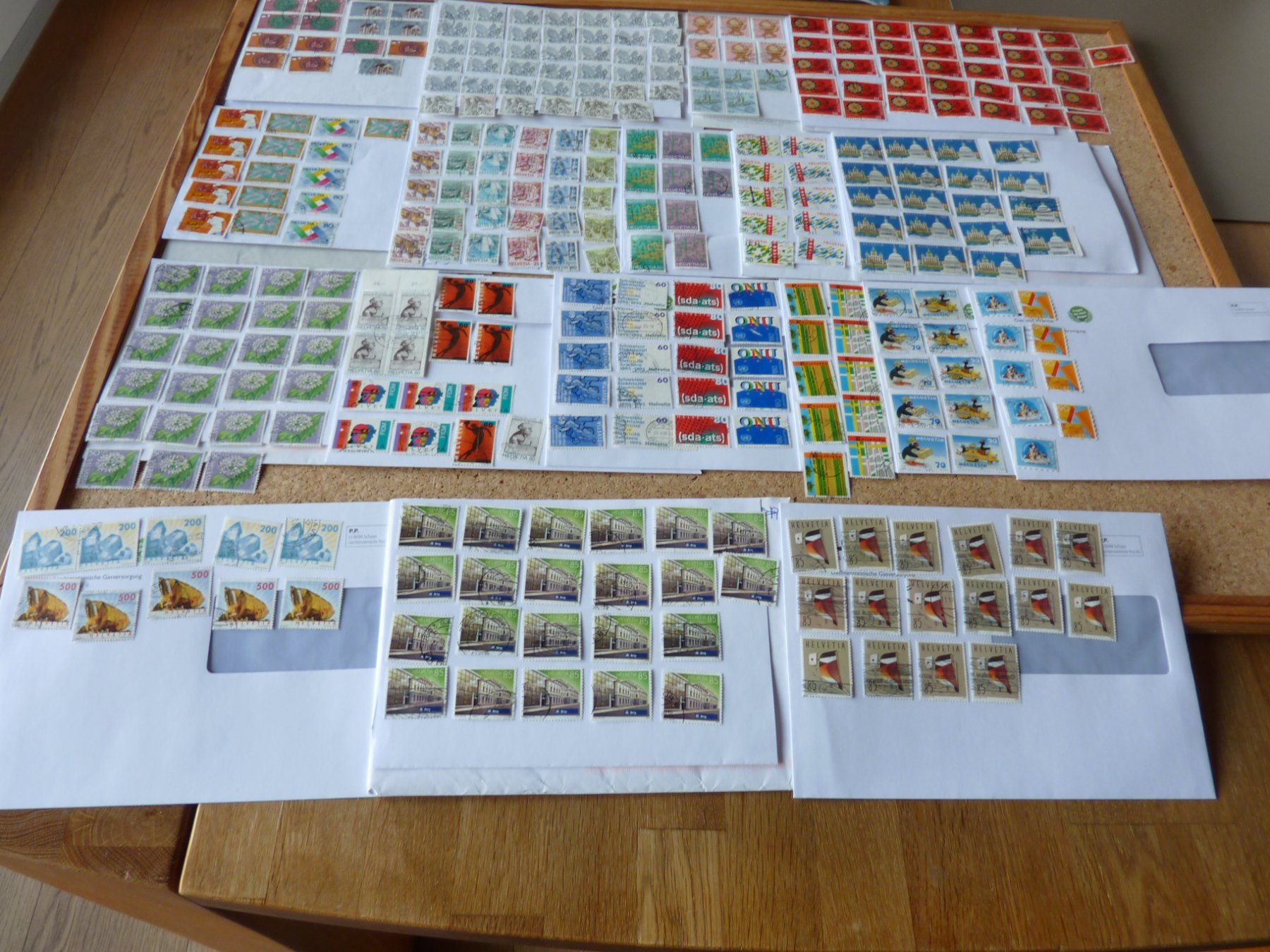 Alle Briefmarken: Schweizer Briefmarken 1500 Stück gestempelt – Gebraucht aus Chur von algin 6