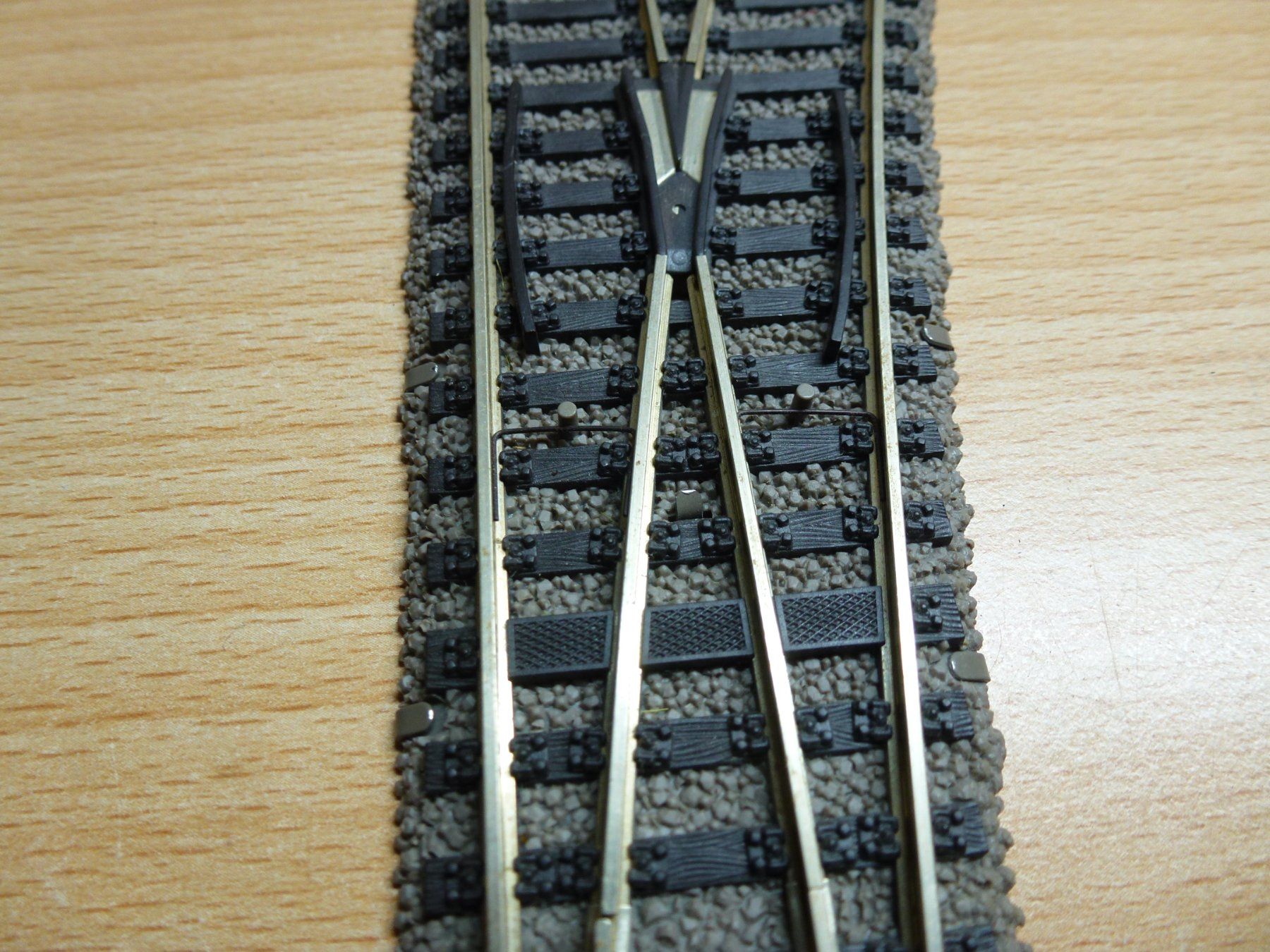 Fleischmann Modelleisenbahnen: Fleischmann H0 Profigleis Weiche rechts 6140 – Gebraucht aus Hombrechtikon von Se9 4
