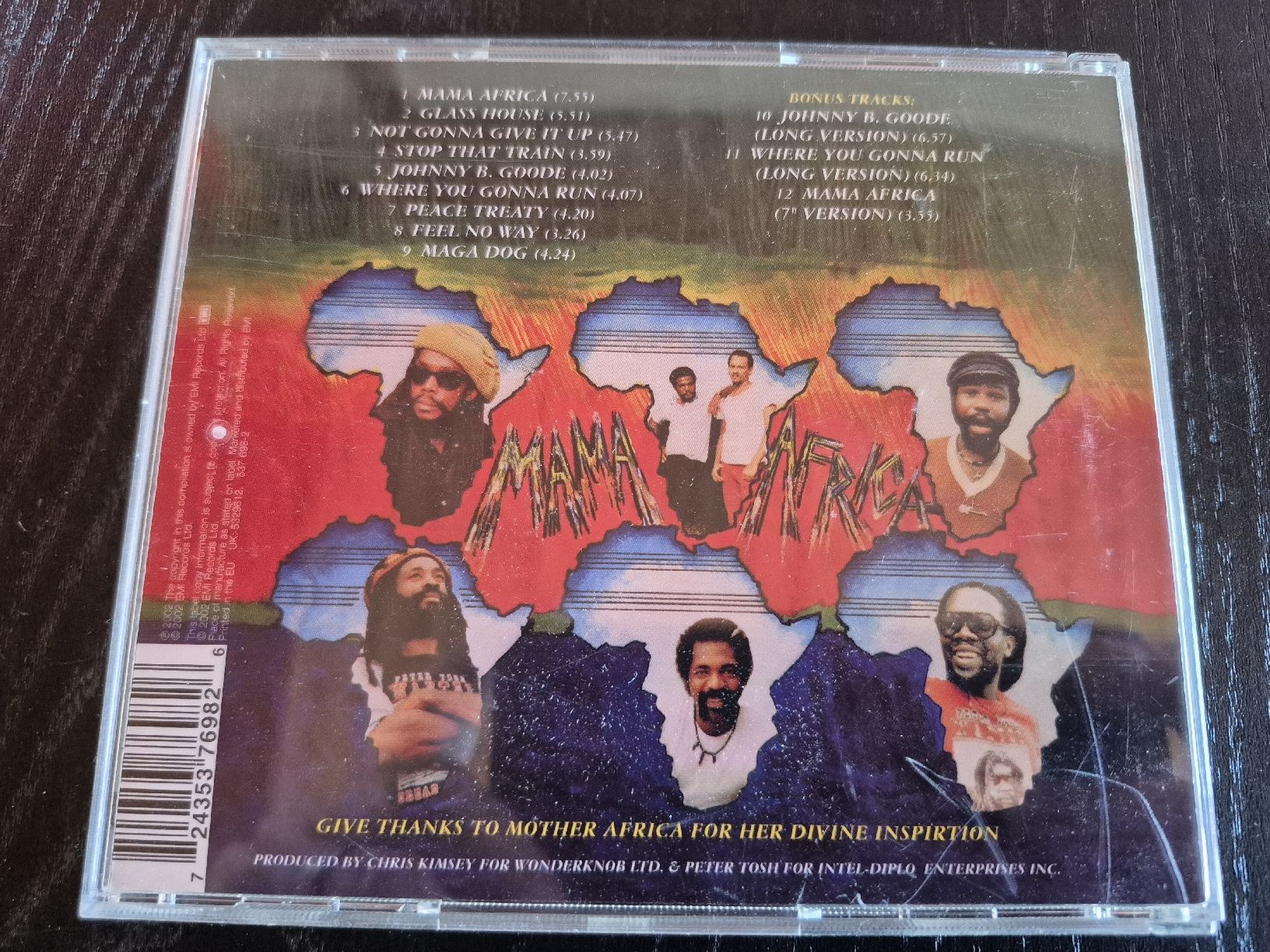 CD: Peter Tosh - Mama Africa CD – Usato da Bern venduto da Roibusch 1