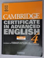 Cambridge - Certificate in advanced english 4 - with answers