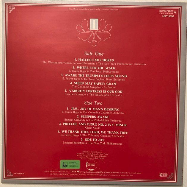 Dischi in vinile: Classical Praise – Vol. 1 (LP) – Usato da Grüningen venduto da azulrojo 1