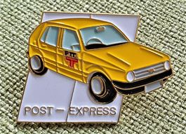 O708 - Pin Die Post PTT VW Golf Post Express