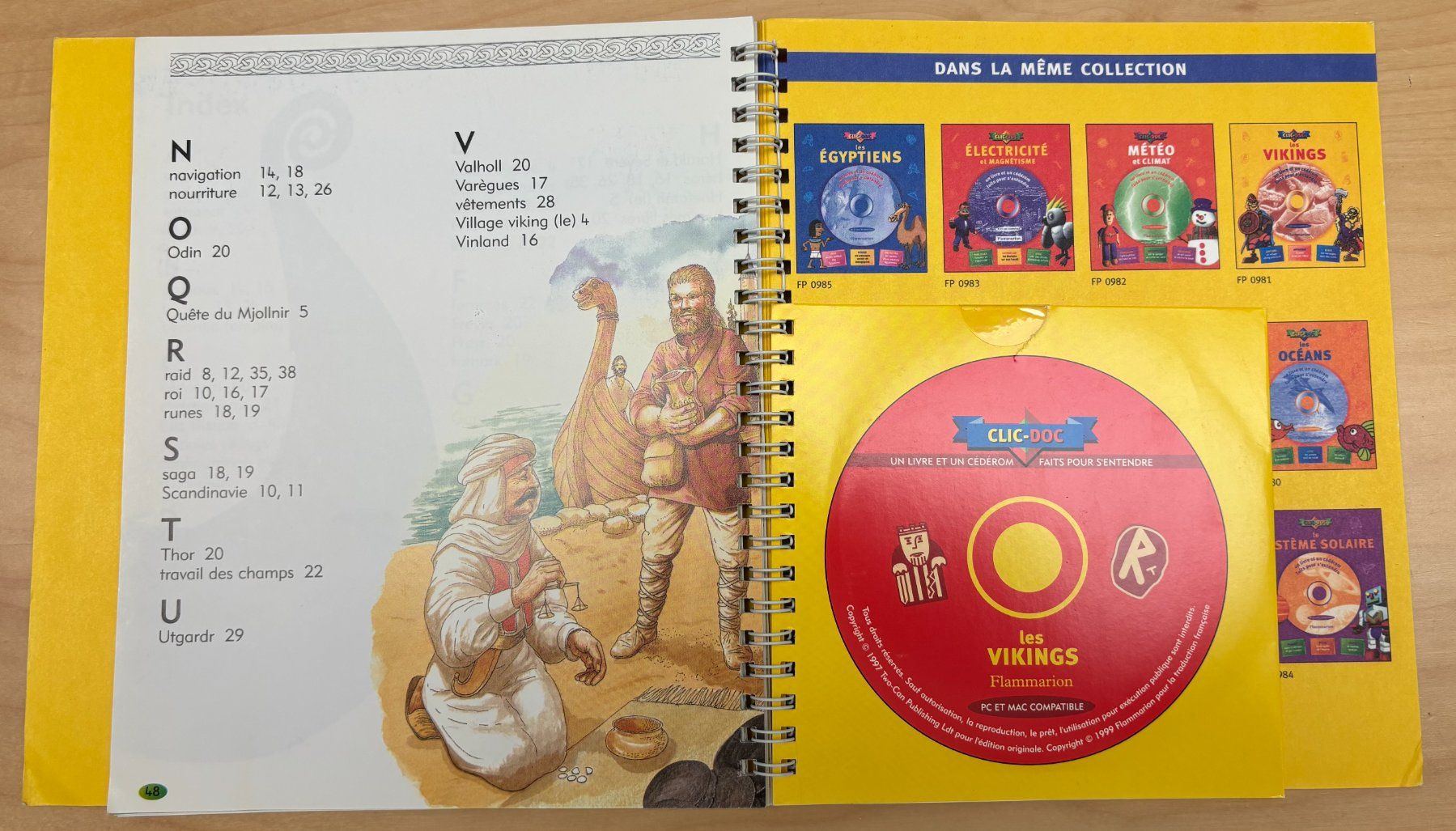 Libri: Buch - Les Vikings - Clic-Doc – Usato da Rheinfelden venduto da sabine0101 4