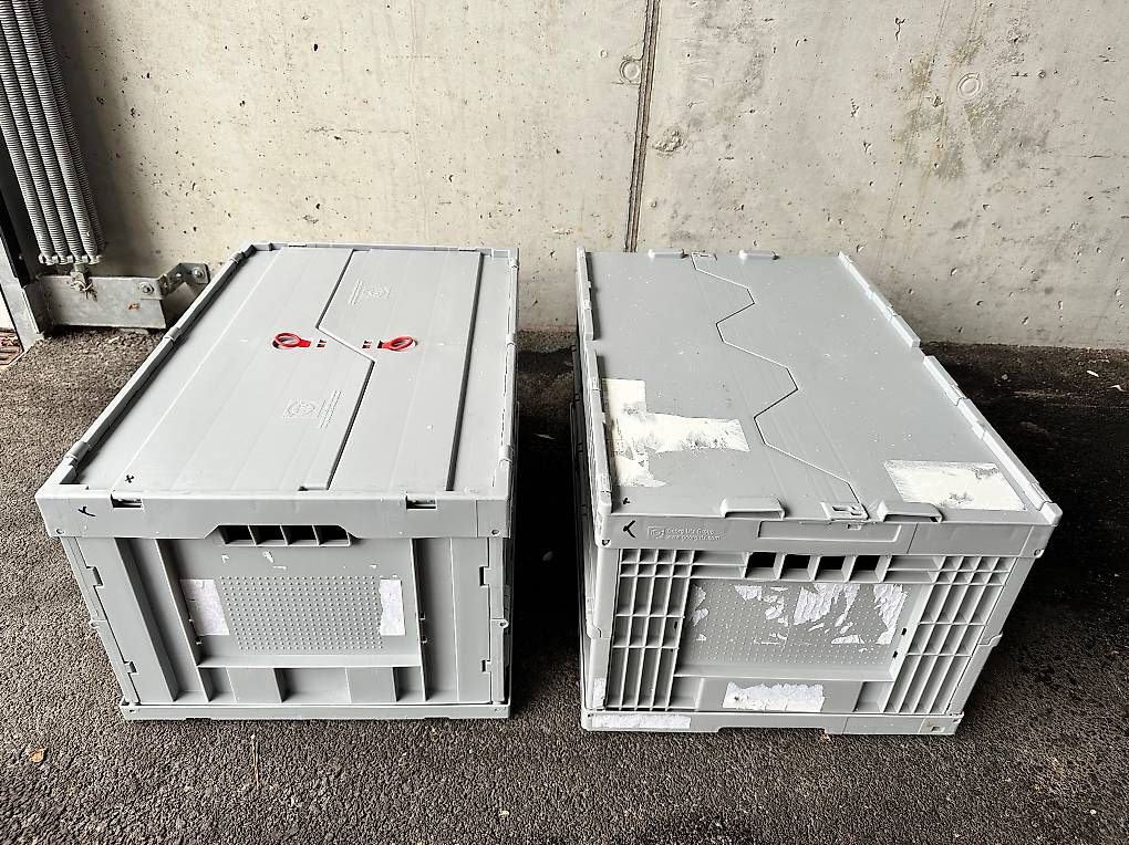 Casse di trasporto: Utz Klappbox mit Deckel – Usato da Steinhausen venduto da Caudi 2