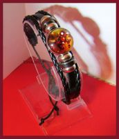 NEU Lederarmband mit Amulett Iron Man