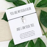 Armband mit süssem Koala Anhänger (Geschenk)