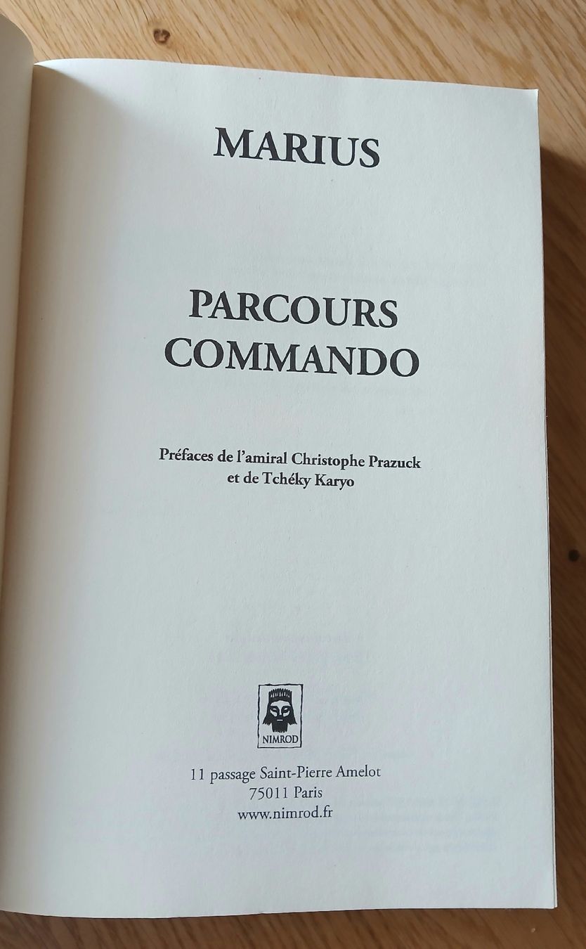Bücher: Marius, parcours commando – Gebraucht aus Sciernes-d'Albeuve von Dojo004 1