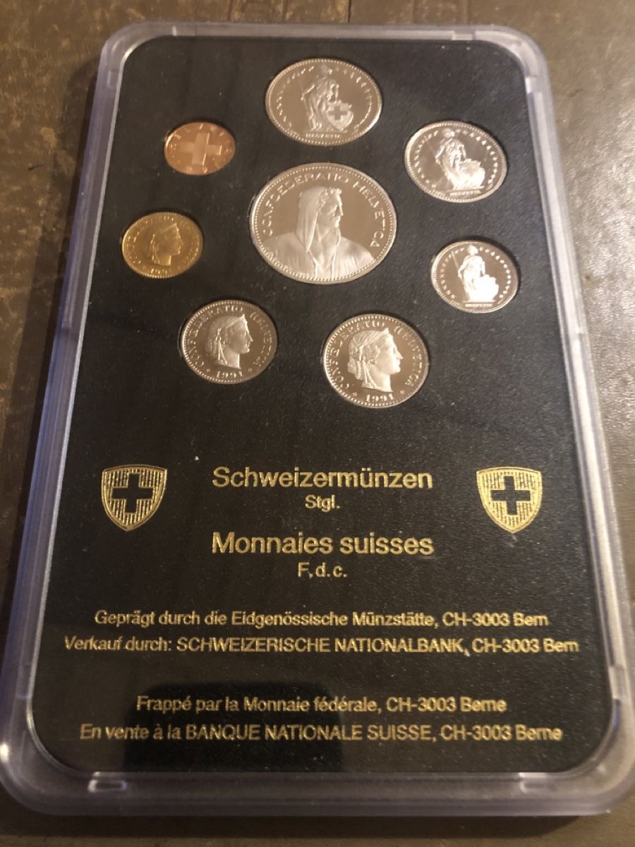 Tutti le monete: Münzsatz 1991 – Nuovo (secondo la descrizione) da Mühlethal venduto da nyffeler2815 1
