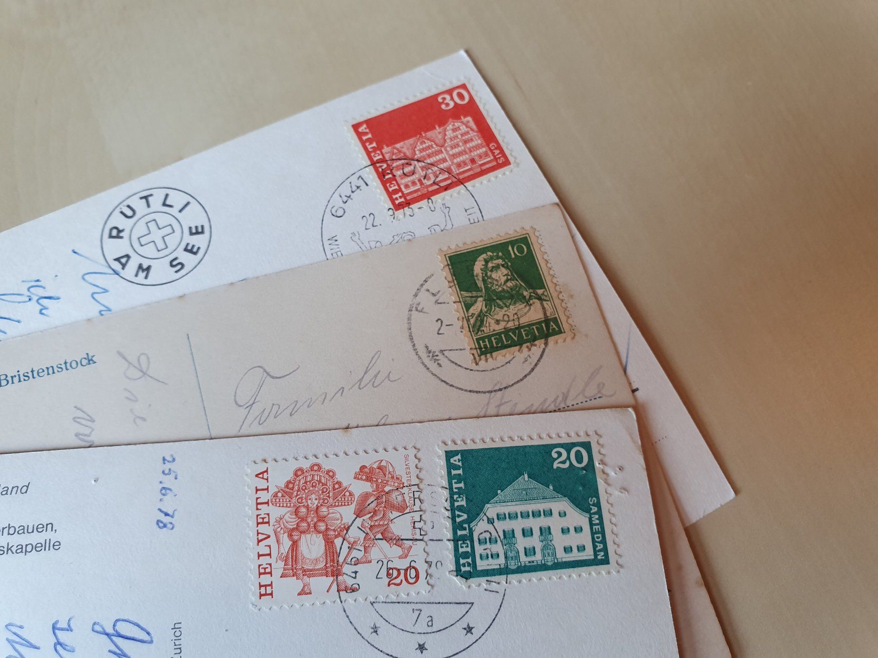 Cartoline postali: 10 x Karten Kanton Uri ab 1937 – Usato da Stansstad venduto da collectorsshop 5