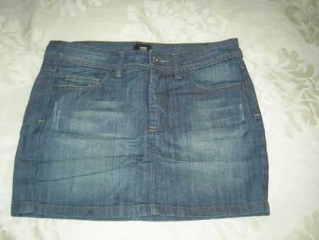 Sexy Minirock Jeans 34