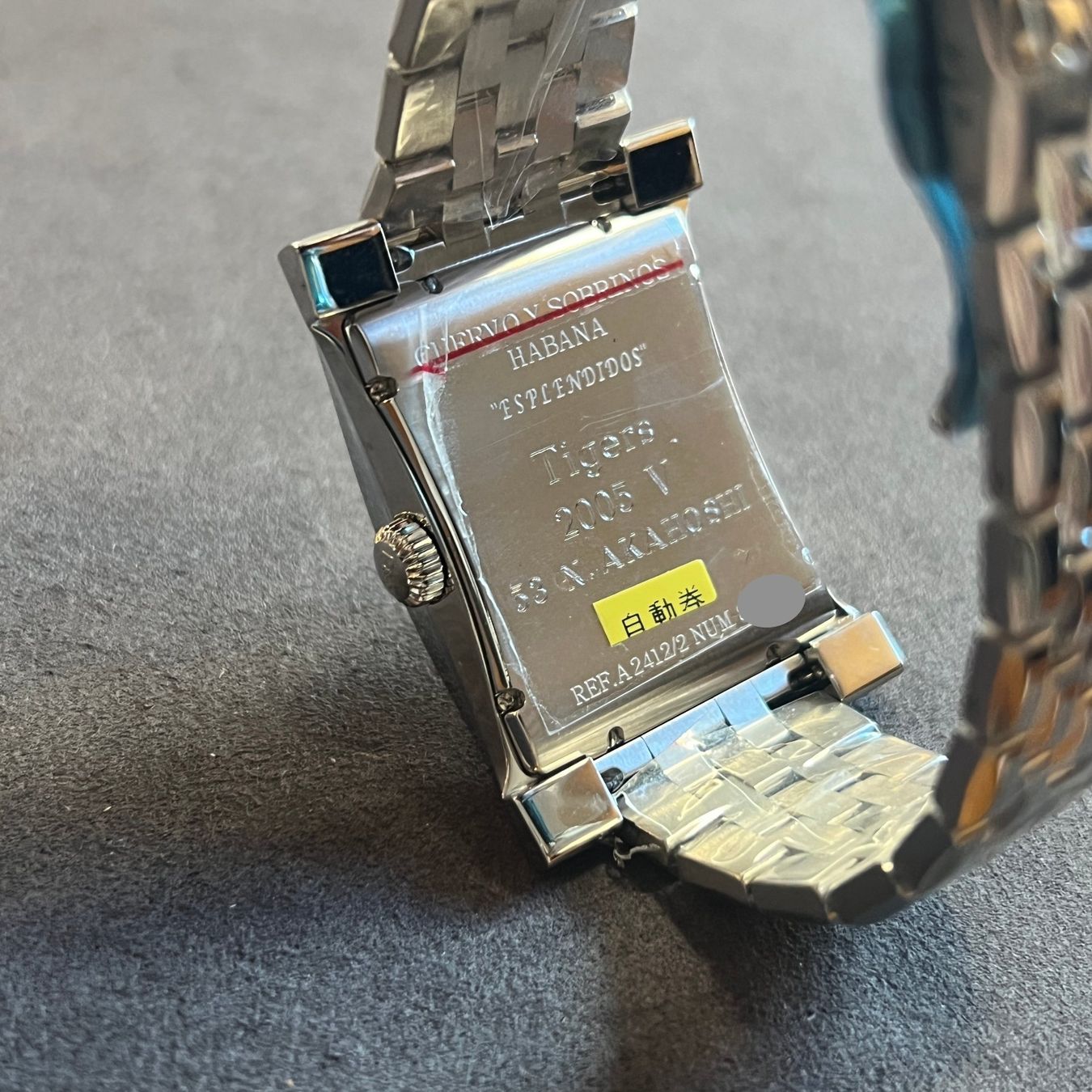 Orologi: Cuervo Y Sobrinos Esplendidos Salmon Dial A2412/2 – Usato da Carouge GE venduto da Watchaser 4