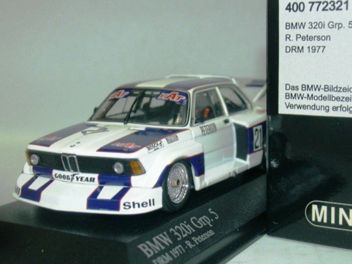 BMW Modellini d'auto: BMW 320i Grp.5 (DRM 1977) – Nuovo e nell'imballaggio originale da Flawil venduto da Imperiosud 3