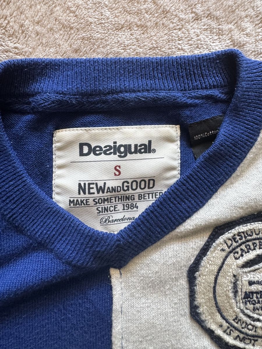 Desigual Maglioni & Felpe: Desigual Pullover, Gr. S, blau/beige – Usato da Kehrsatz venduto da Chrauer 3