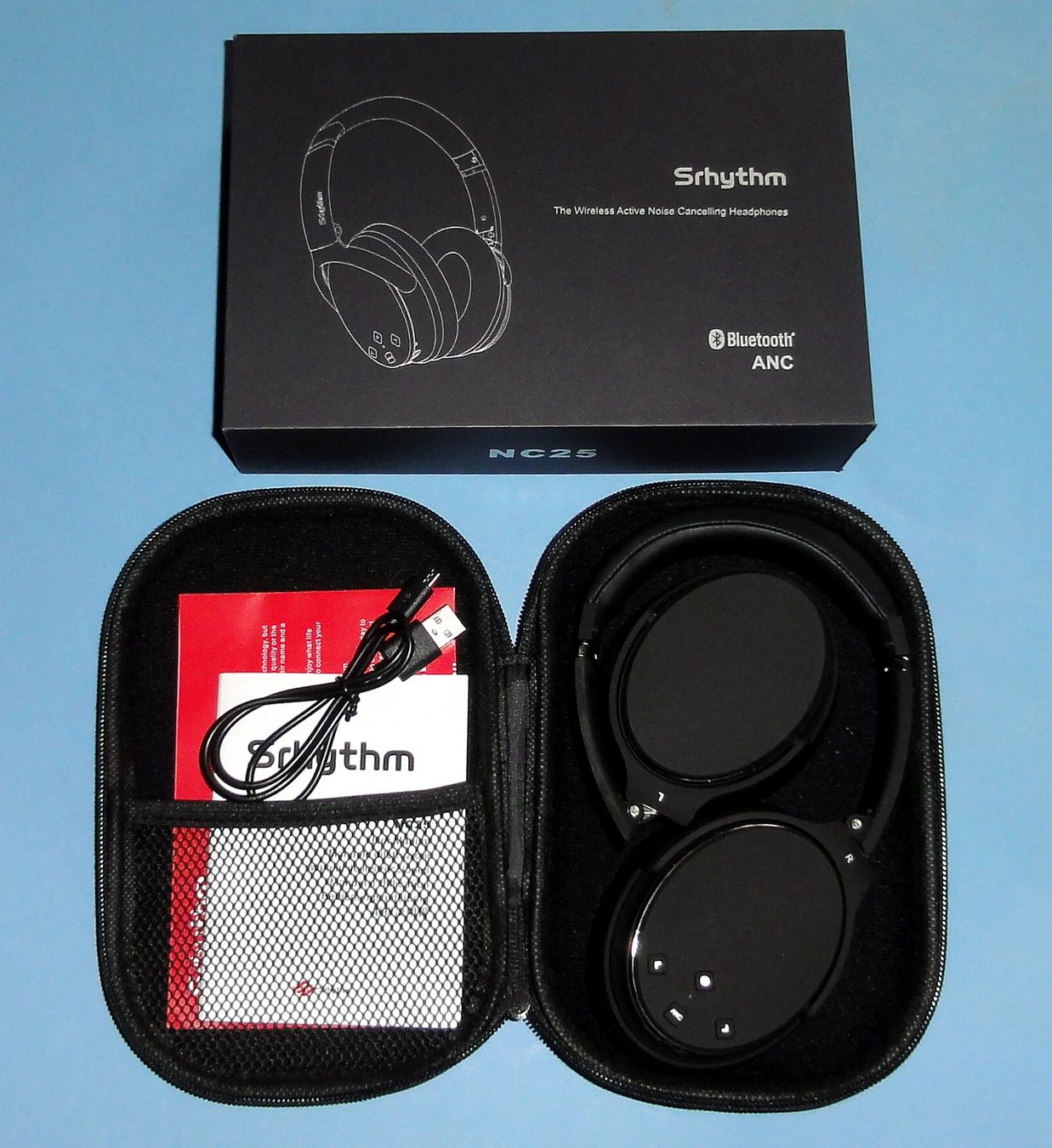 Cuffie: Srhythm NC25 Bluetooth Wireless Kopfhörer Noise Cancelling – Nuovo (secondo la descrizione) da Waldenburg venduto da Rcparts