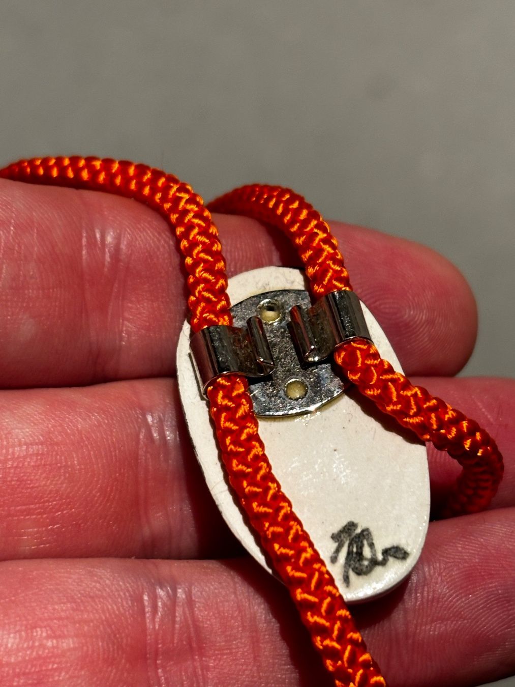 Cravatte: Bolo Tie Orange – Usato da Zürich venduto da engebrunau 1