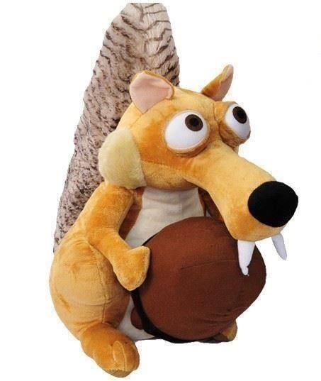Lot Collector L'Âge De Glace – 10 Peluches + Figurines – Scrat, Many, Sid
