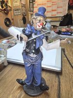 Sonja Figuren Clown mit Geige, Handbemalt (D)