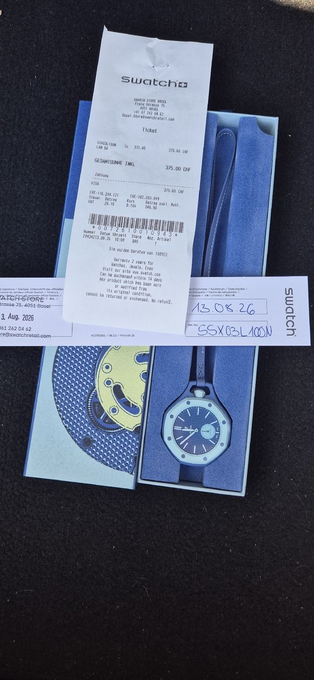 Swatch Uhren: Royal Pop Lan Ba – Neu und originalverpackt aus Basel von sid_bg6x