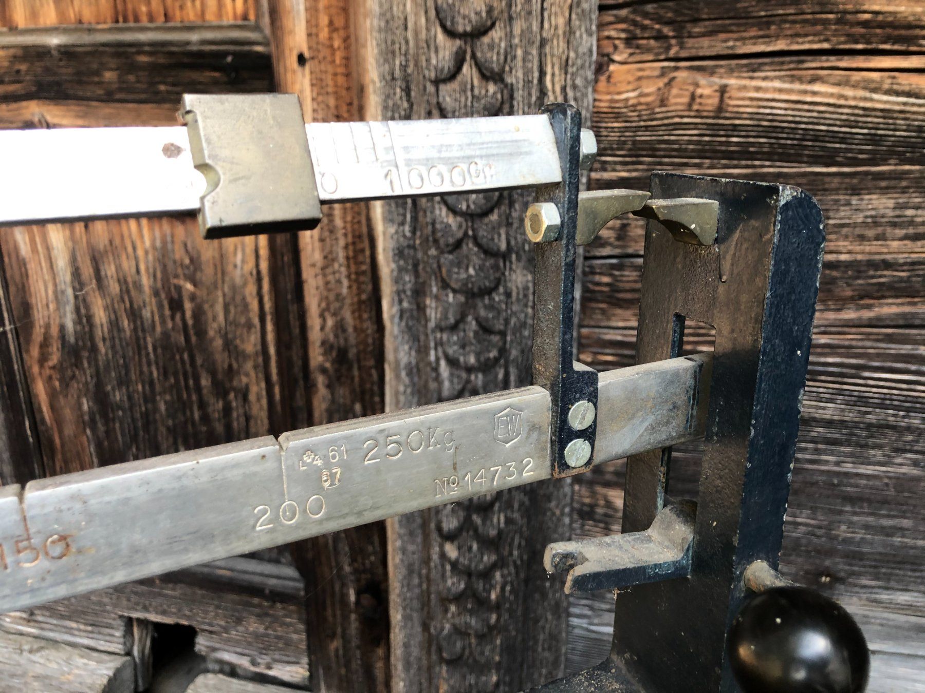 Waagen und Gewichte: alte Sackwaage – Gebraucht aus Langnau b. Reiden von riwas 5