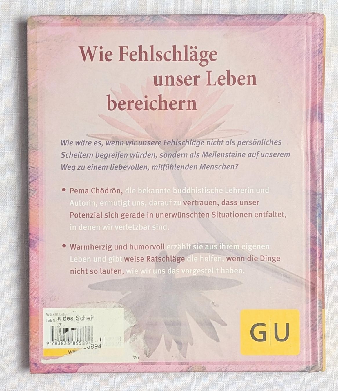 Bücher: Vom Glück des Scheiterns - Pema Chodron – Neu (gemäss Beschreibung) aus Wängi von ABIZONE-86 1