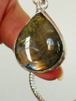 Labradorite Gemstone Handmade Jewelry necklace