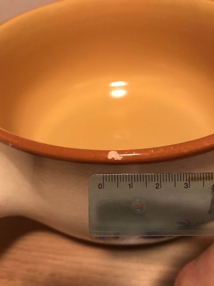 Padelle: Rheinfelder Keramik, Caquelon SCHELLEN-URSLI, 20cm – Usato da Zürich venduto da Pizza03 6