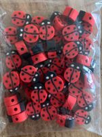 Fimo Bastelperlen Marienkäfer 50 Stück