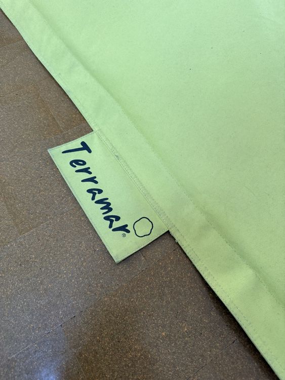 Gemütlicher Sitzsack von Terramar, limegrün 2