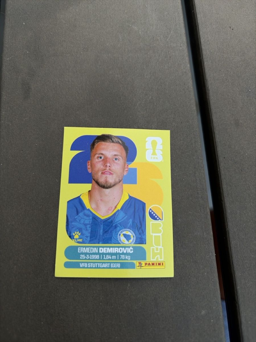 Panini Sammelbilder & Trading cards: Ermedin Demirović – Neu (gemäss Beschreibung) aus Dornach von metallbau.ch