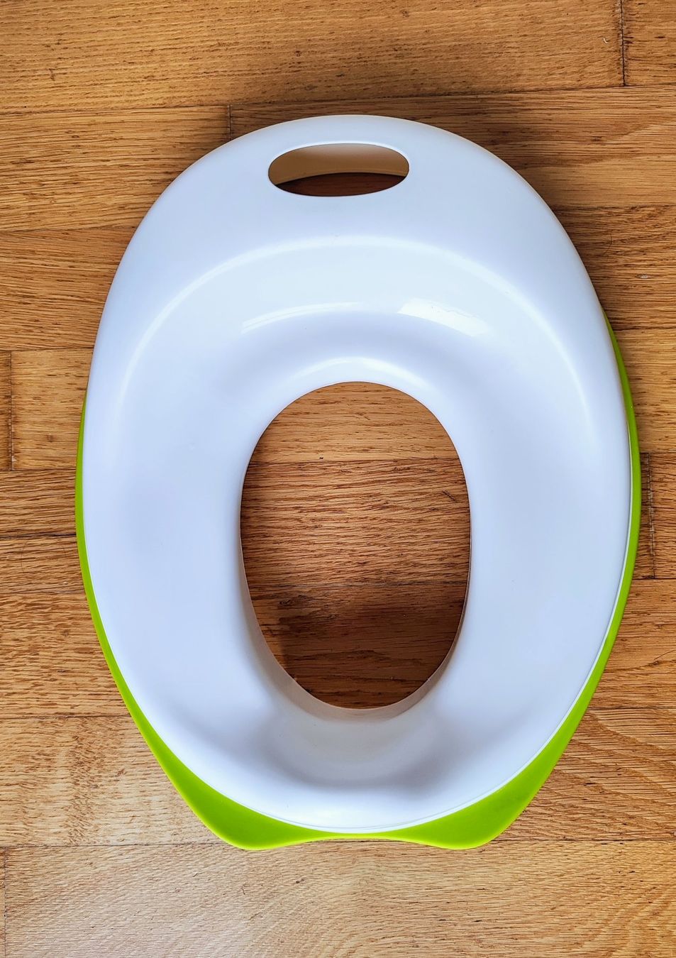 Ikea WC: TOSSIG Abattant siège enfant WC, blanc/vert IKEA – Usato da Carouge GE venduto da for_8yym