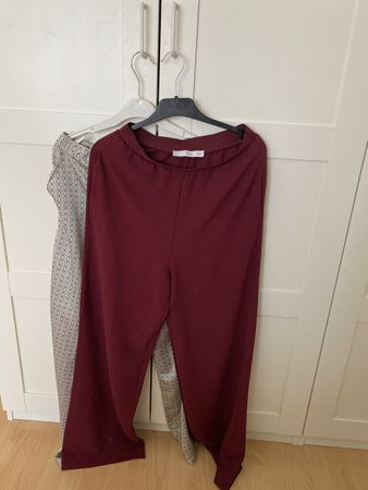 2 elegant casual trousers, size M 