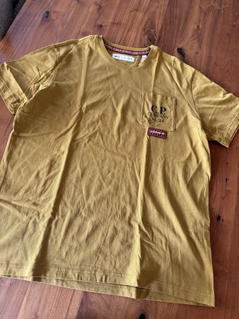 Adidas x CP Company T-Shirt ocker Grösse XL gebraucht