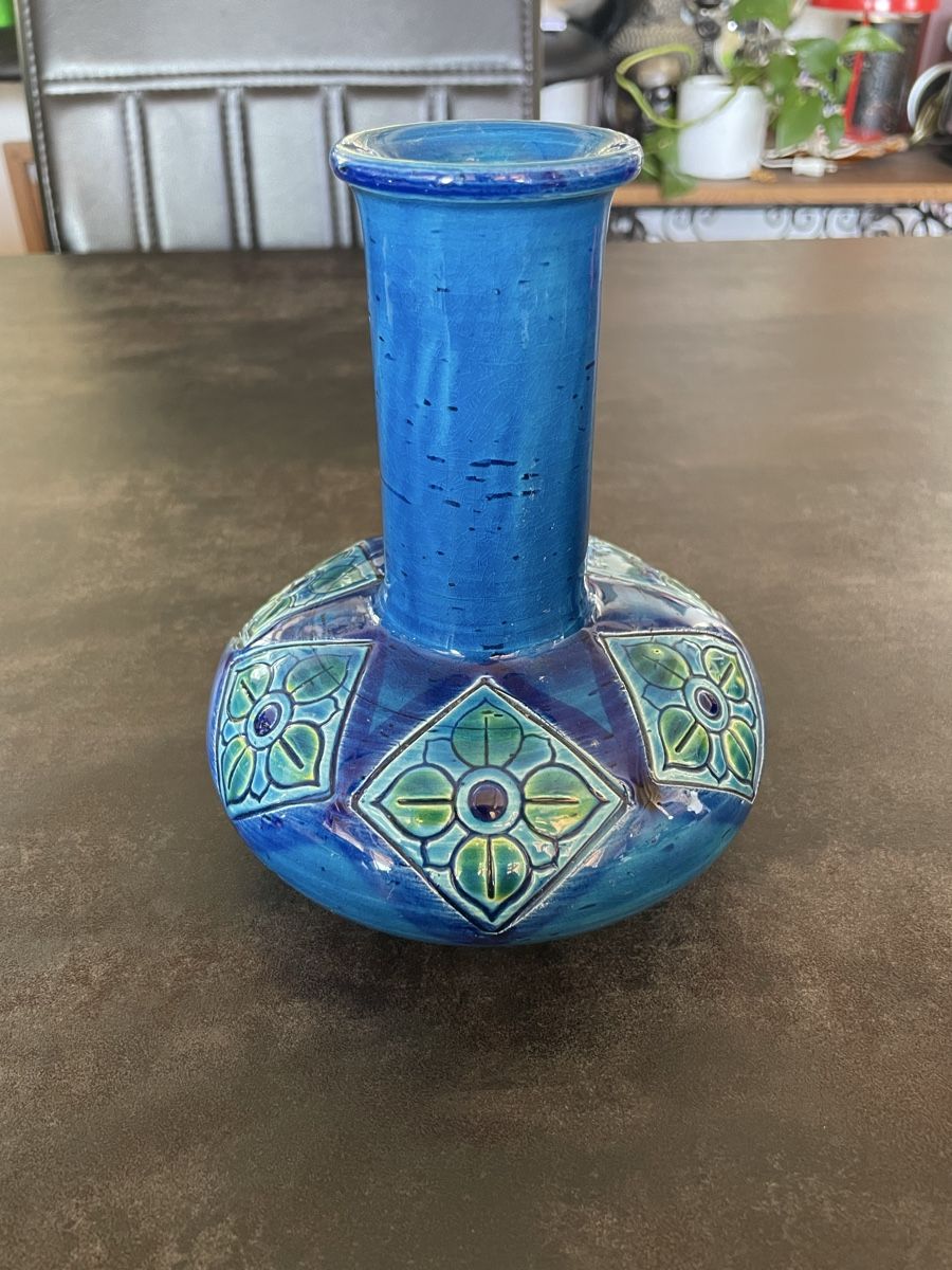 Bitossi Vasi & Recipienti: Vase Céramique Bitossi Italie – Usato da Vallamand venduto da Bricbracbroc82 1