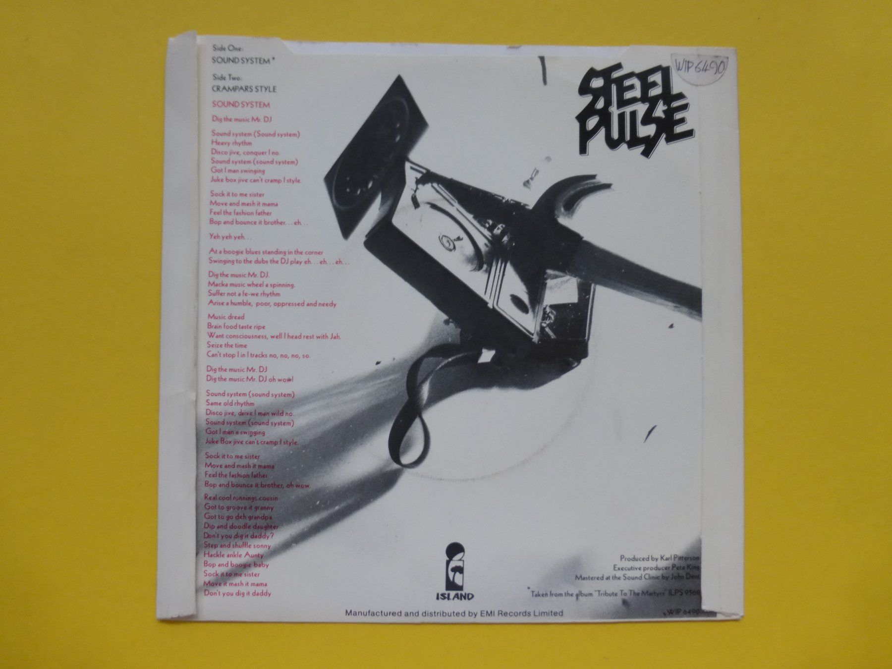 Vinyles: Steel Pulse – Sound System – D'occasion à Zürich par Swiss57 1