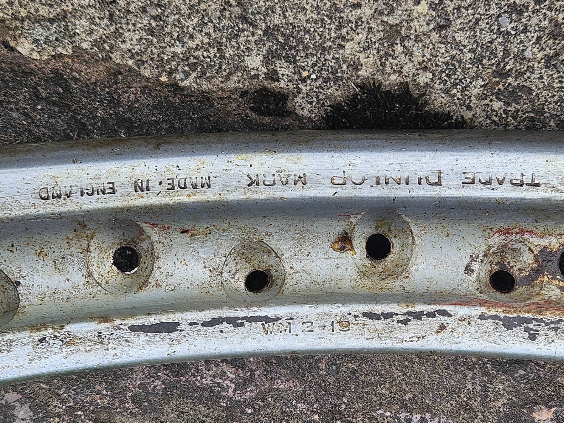 Cerchioni: Oldtimer Felgen Engländer Motorrad – Usato da Haslen GL venduto da elrockero 2