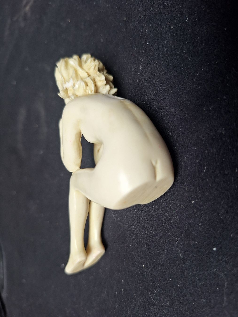 Statuette: Figurine femme assise  – Usato da Crans VD venduto da Yobia8 1