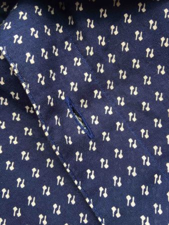 Camicia classica italiana vintage, 1973.