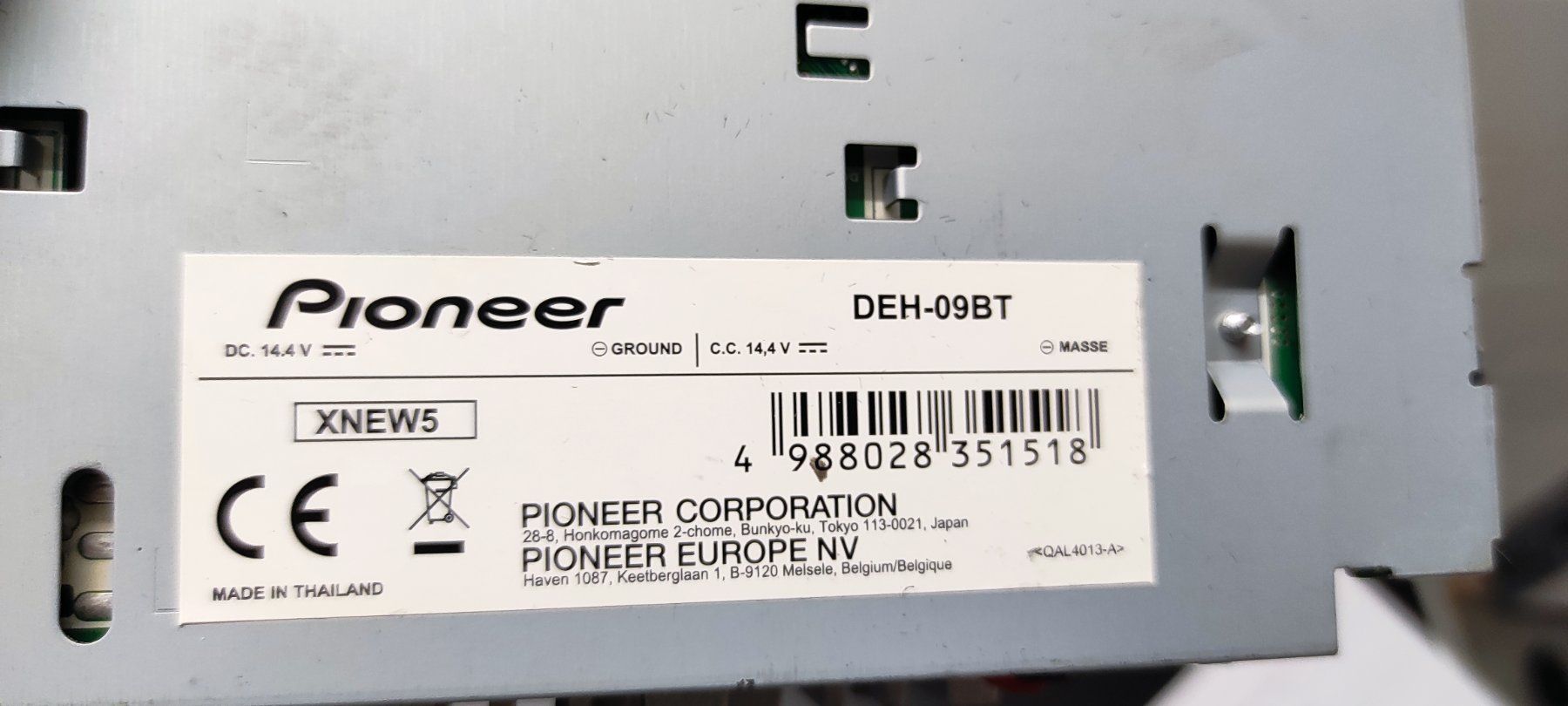 Pioneer Radio: Radio Pioneer – Usato da Rümlang venduto da Trojka25 3